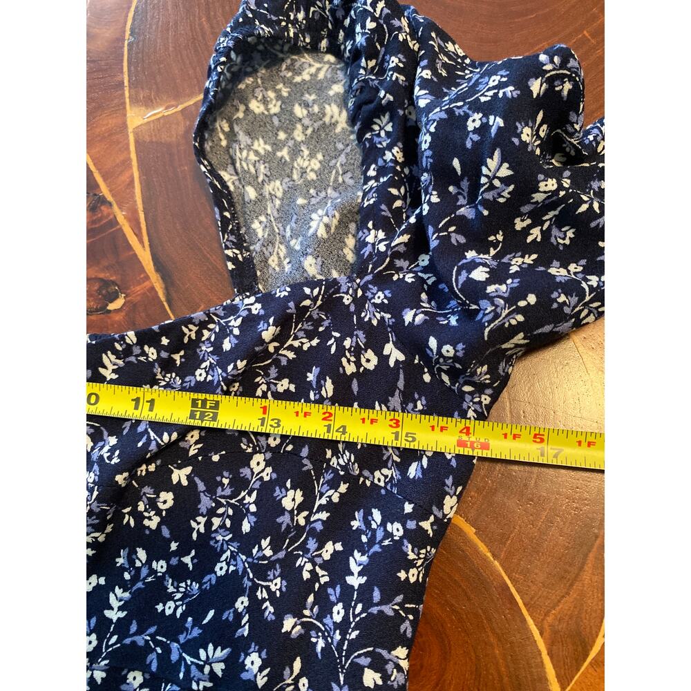 Reformation Inori Midi Floral Dress in Twilight SZ 8 - Picture 9 of 11